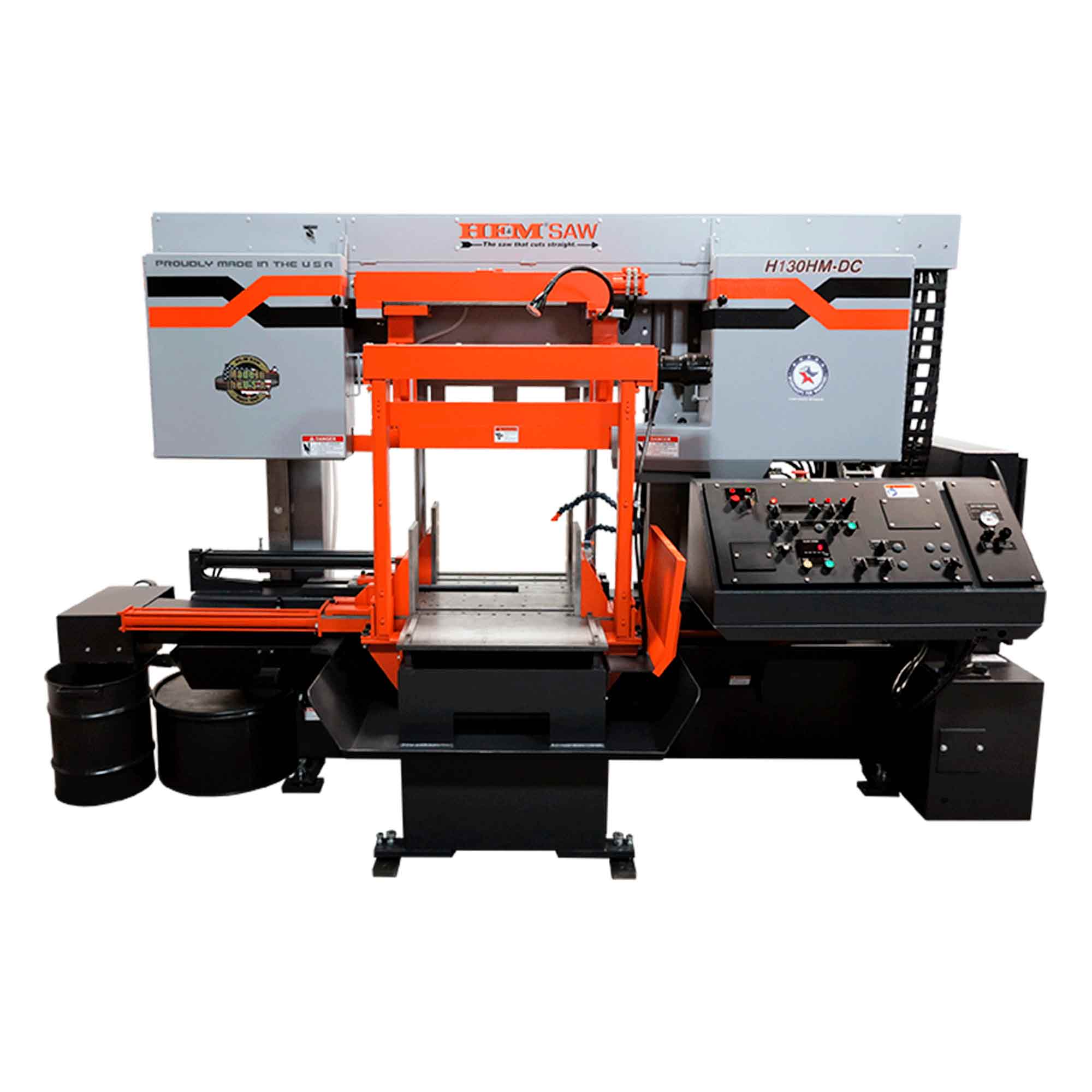 HEM SAW-H130HM-DC / H130HM-DC Máquina de Sierra Cinta Doble Columna H130HM-DC